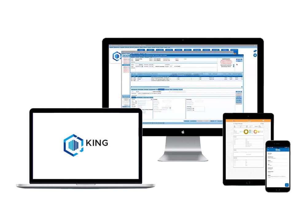horecakassa koppeling boekhouding king software op verschillende devices